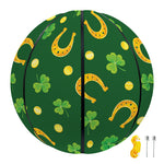 Irish Saint Patrick's Day Pattern Print Basketball