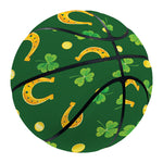 Irish Saint Patrick's Day Pattern Print Basketball