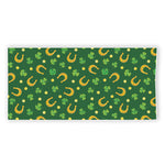 Irish Saint Patrick's Day Pattern Print Beach Towel