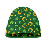 Irish Saint Patrick's Day Pattern Print Beanie