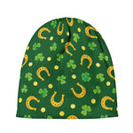Irish Saint Patrick's Day Pattern Print Beanie