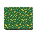 Irish Saint Patrick's Day Pattern Print Bifold Wallet