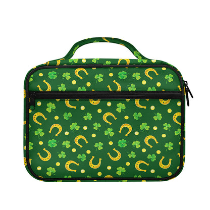Irish Saint Patrick's Day Pattern Print Briefcase Bible Bag