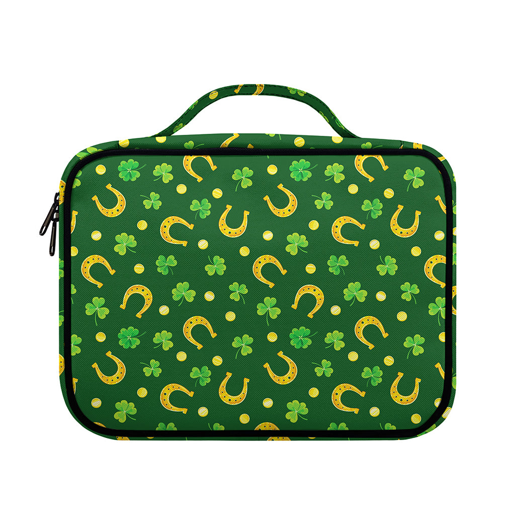 Irish Saint Patrick's Day Pattern Print Briefcase Bible Bag