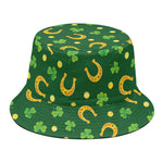 Irish Saint Patrick's Day Pattern Print Bucket Hat
