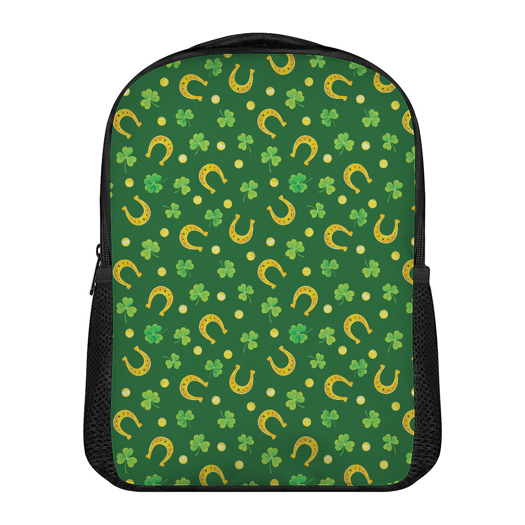 Irish Saint Patrick's Day Pattern Print Casual Backpack