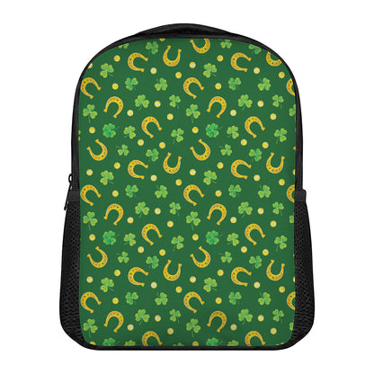Irish Saint Patrick's Day Pattern Print Casual Backpack