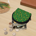 Irish Saint Patrick's Day Pattern Print Coin Purse