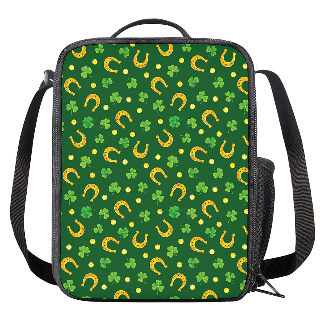 Irish Saint Patrick's Day Pattern Print Crossbody Lunch Bag