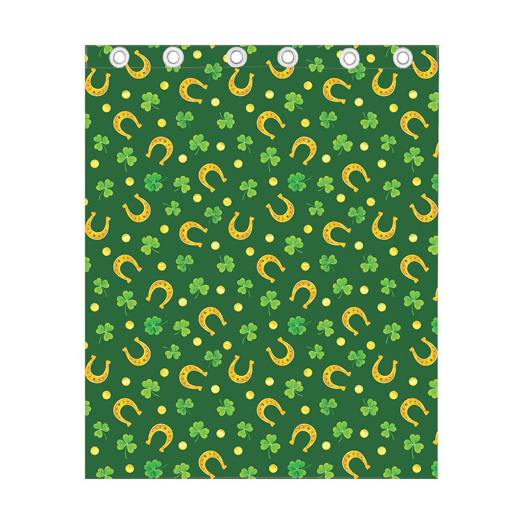 Irish Saint Patrick's Day Pattern Print Curtain
