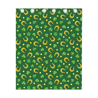 Irish Saint Patrick's Day Pattern Print Curtain