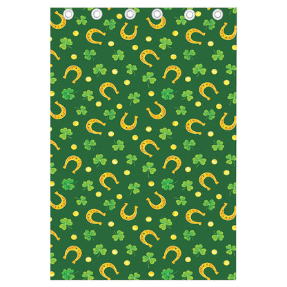 Irish Saint Patrick's Day Pattern Print Curtain