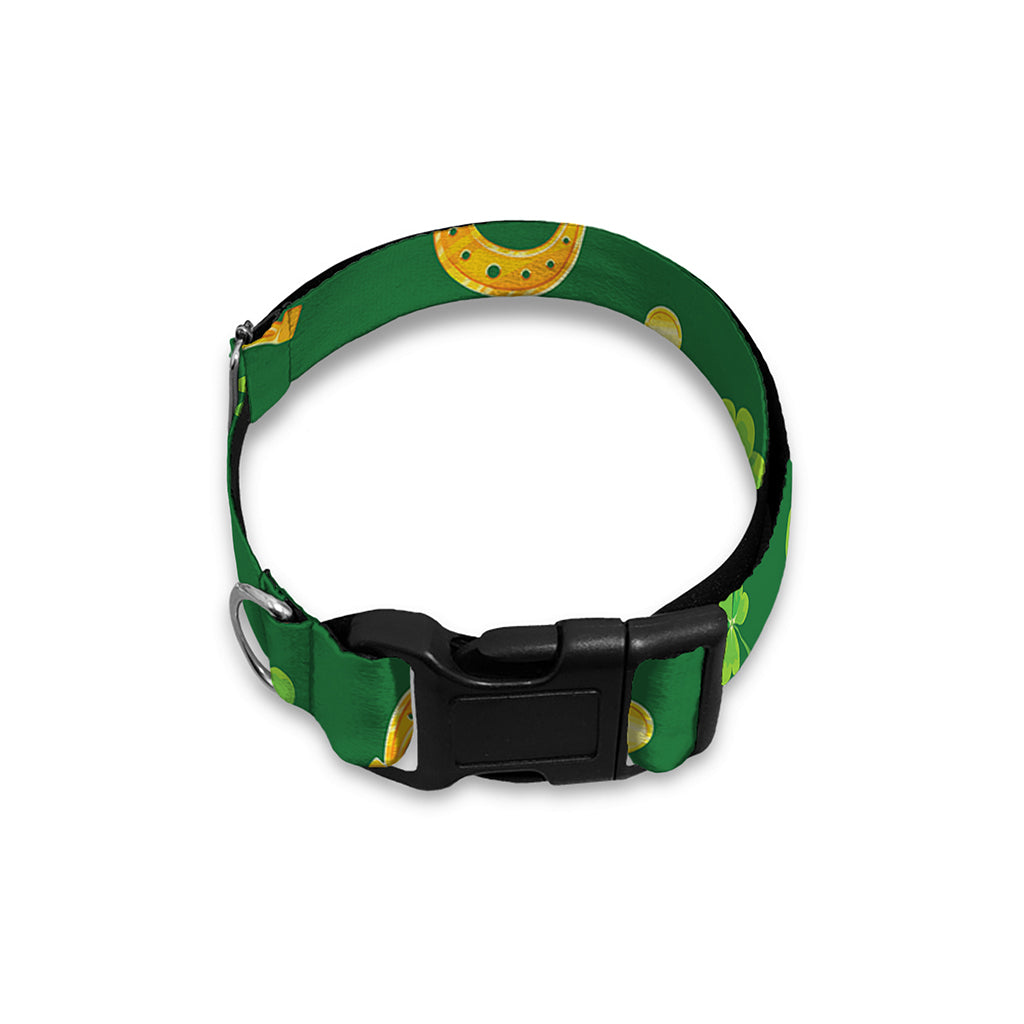 Irish Saint Patrick's Day Pattern Print Dog Collar