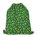 Irish Saint Patrick's Day Pattern Print Drawstring Bag
