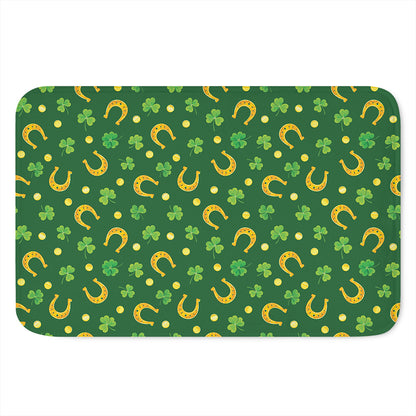 Irish Saint Patrick's Day Pattern Print Indoor Door Mat