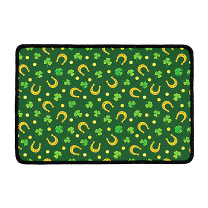 Irish Saint Patrick's Day Pattern Print Kitchen Mat