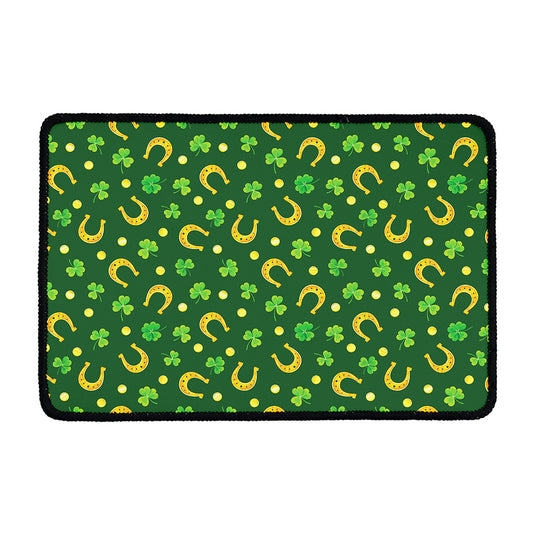 Irish Saint Patrick's Day Pattern Print Kitchen Mat
