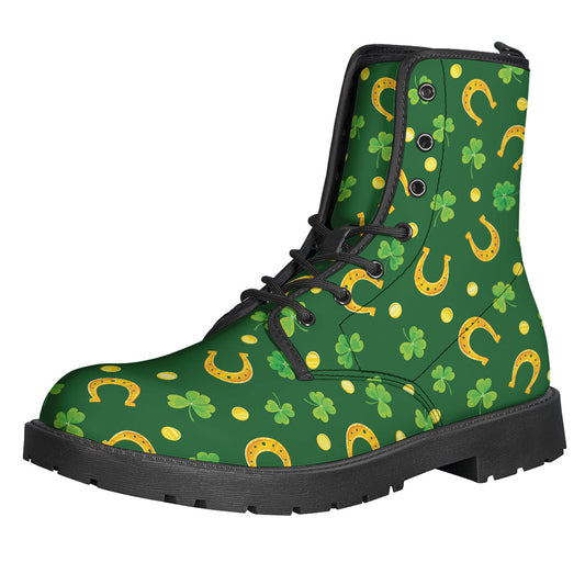Irish Saint Patrick's Day Pattern Print Backpack
