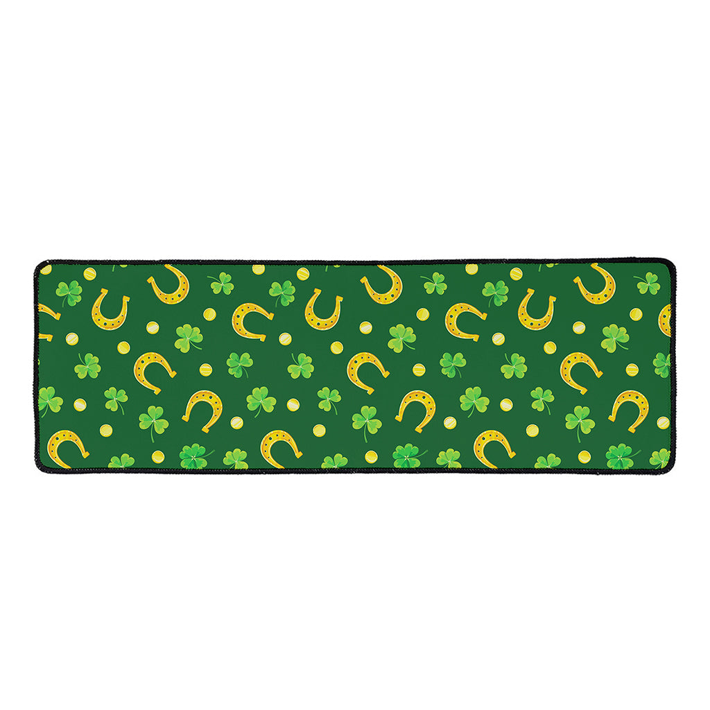 Irish Saint Patrick's Day Pattern Print Long Kitchen Mat