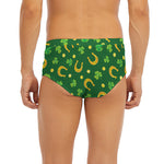 Irish Saint Patrick's Day Pattern Print Men's Briefs