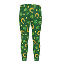 Irish Saint Patrick's Day Pattern Print Men's Leggings