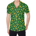Irish Saint Patrick's Day Pattern Print Men's Shirt