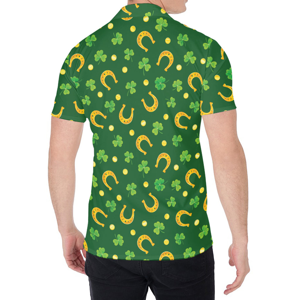 Irish Saint Patrick's Day Pattern Print Men's Shirt