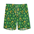 Irish Saint Patrick's Day Pattern Print Men's Athletic Shorts