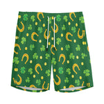 Irish Saint Patrick's Day Pattern Print Men's Sports Shorts