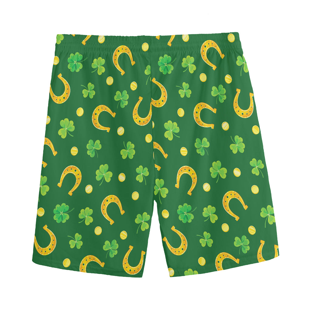 Irish Saint Patrick's Day Pattern Print Men's Sports Shorts