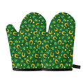 Irish Saint Patrick's Day Pattern Print Oven Mitts