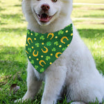 Irish Saint Patrick's Day Pattern Print Over The Collar Dog Bandana