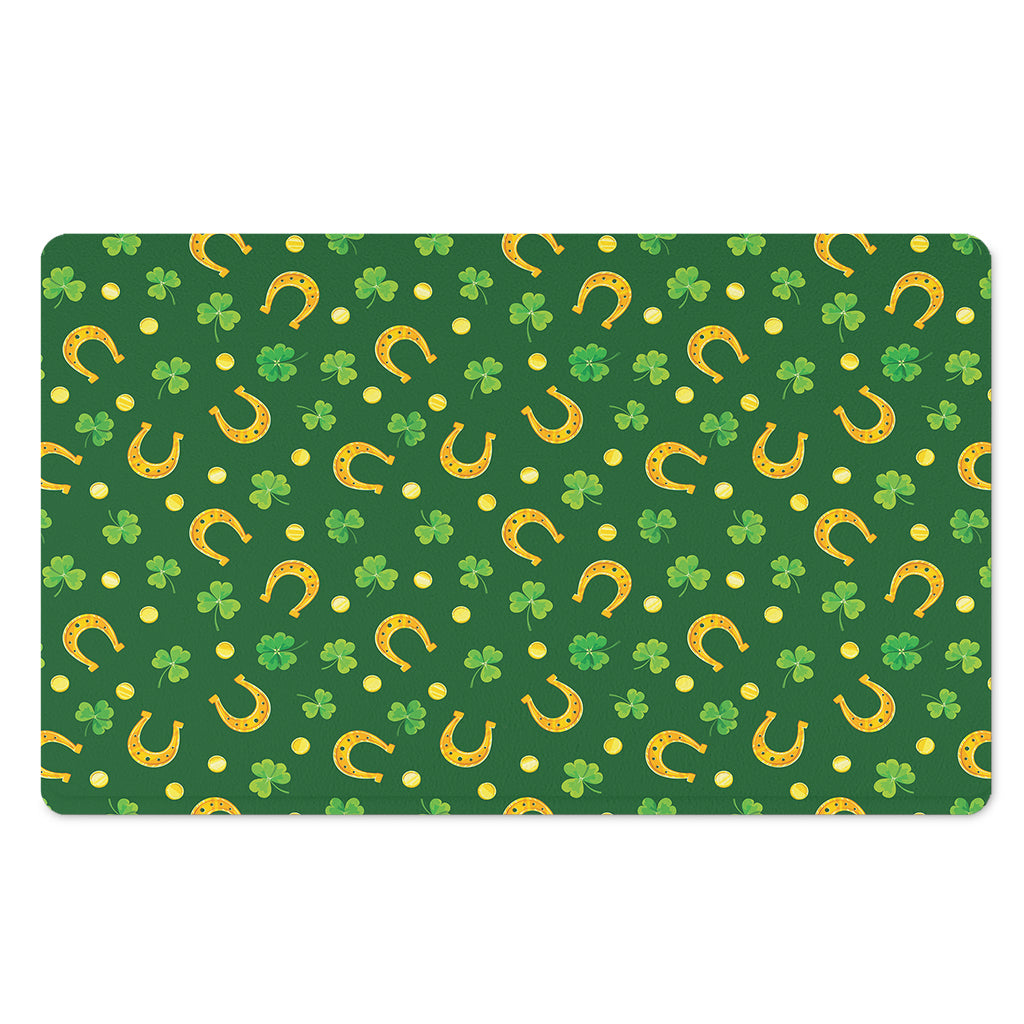 Irish Saint Patrick's Day Pattern Print Polyester Doormat