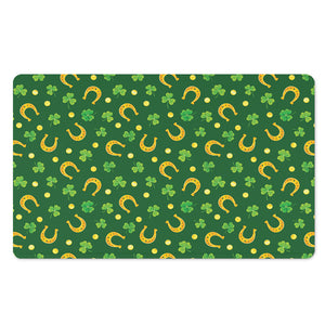 Irish Saint Patrick's Day Pattern Print Polyester Doormat