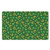 Irish Saint Patrick's Day Pattern Print Polyester Doormat