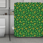 Irish Saint Patrick's Day Pattern Print Polyester Shower Curtain