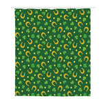 Irish Saint Patrick's Day Pattern Print Polyester Shower Curtain