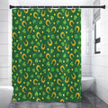 Irish Saint Patrick's Day Pattern Print Premium Shower Curtain