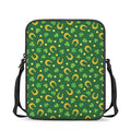 Irish Saint Patrick's Day Pattern Print Rectangular Crossbody Bag