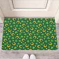 Irish Saint Patrick's Day Pattern Print Rubber Doormat
