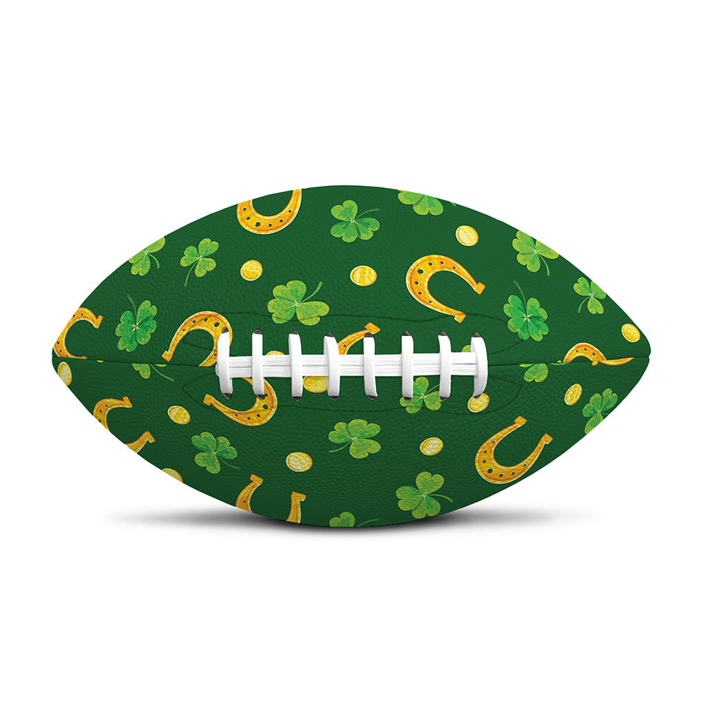 Irish Saint Patrick's Day Pattern Print Rugby Ball