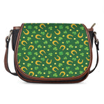 Irish Saint Patrick's Day Pattern Print Saddle Bag
