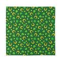 Irish Saint Patrick's Day Pattern Print Silk Bandana