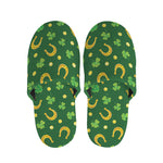 Irish Saint Patrick's Day Pattern Print Slippers