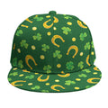 Irish Saint Patrick's Day Pattern Print Snapback Cap