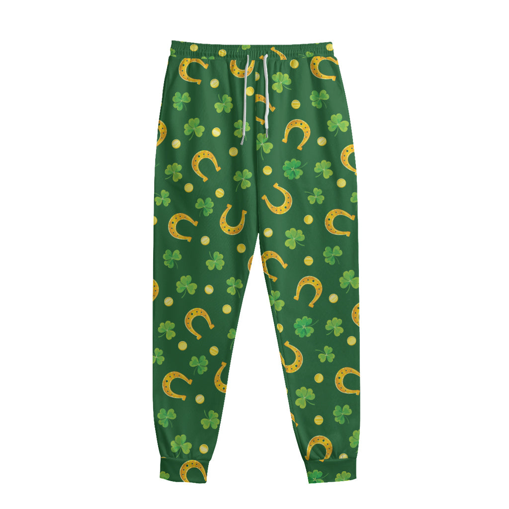 Irish Saint Patrick's Day Pattern Print Sweatpants