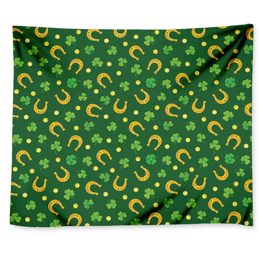 Irish Saint Patrick's Day Pattern Print Tapestry