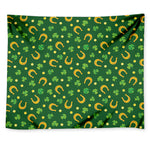 Irish Saint Patrick's Day Pattern Print Tapestry