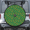 Irish Saint Patrick's Day Pattern Print Tire Cover With Camera Hole