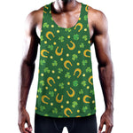 Irish Saint Patrick's Day Pattern Print Training Tank Top